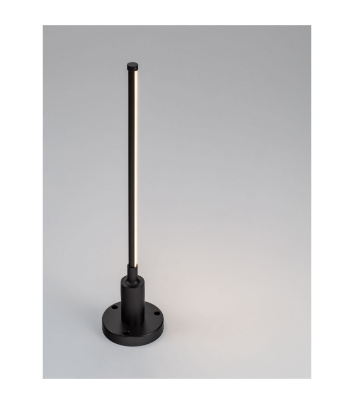 Dessay Outdoor Bollard Sandy Black LED 6W 538lm 3000K IP65-4