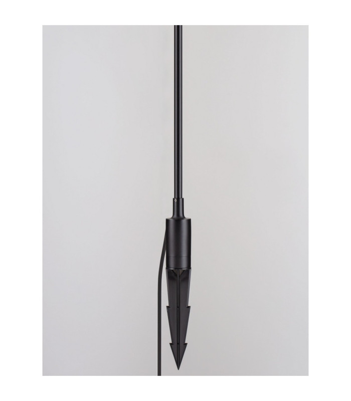 Dessay Outdoor Bollard Sandy Black LED 6W 538lm 3000K IP65-6