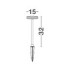 Nawa 32cm Outdoor Spike Sandy Black LED 12W 666lm 3000Κ IP65-6