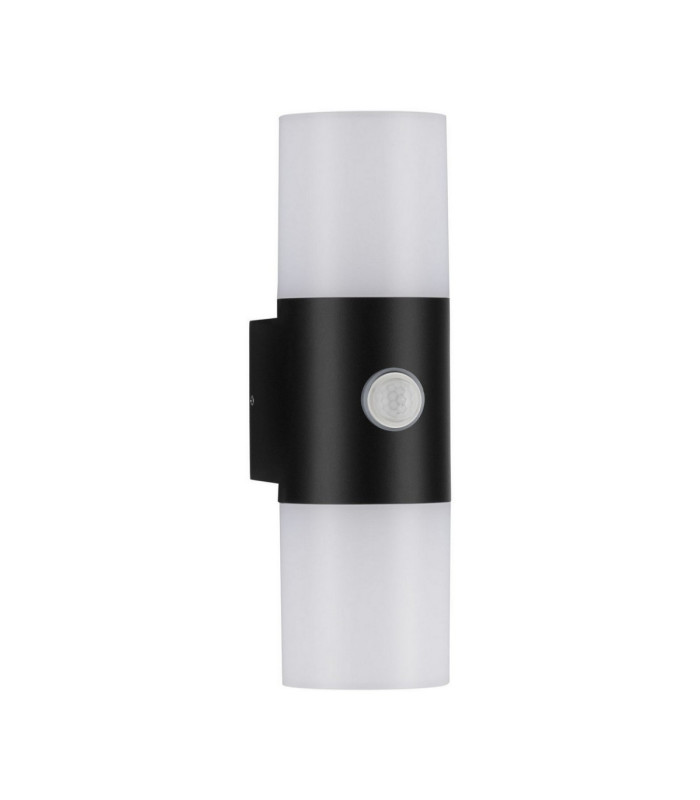 Paul Outdoor Up Down Wall Lamp Sandy Black LED 10W 893lm 3000K IP65 PIR Sensor-1
