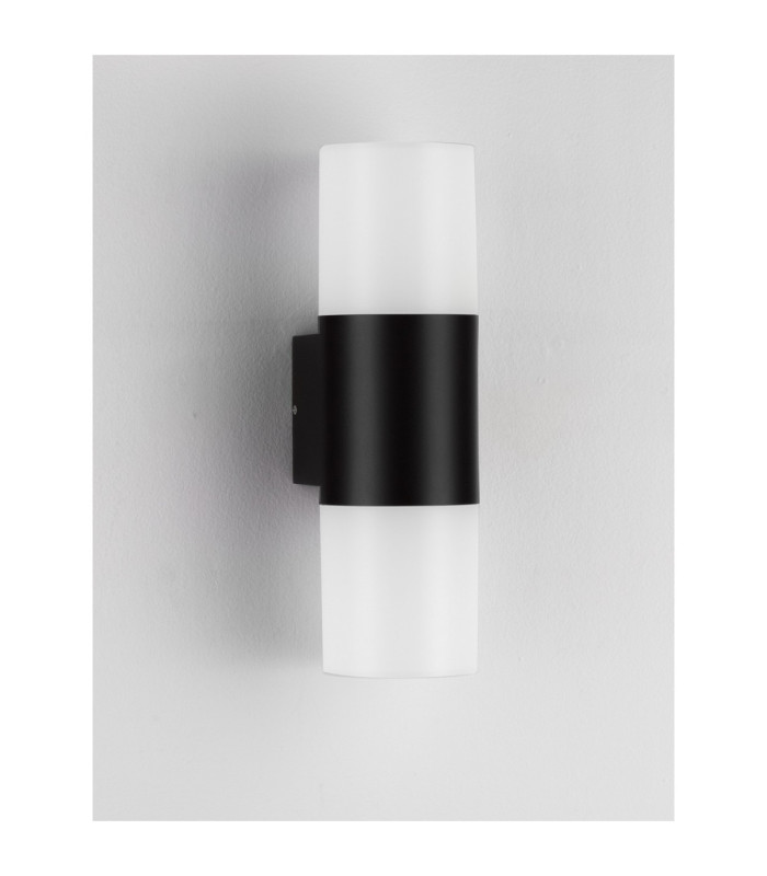 Paul Outdoor Up Down Wall Lamp Sandy Black LED 10W 893lm 3000K IP65-3