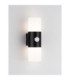 Paul Outdoor Up Down Wall Lamp Sandy Black LED 10W 893lm 3000K IP65 PIR Sensor-4
