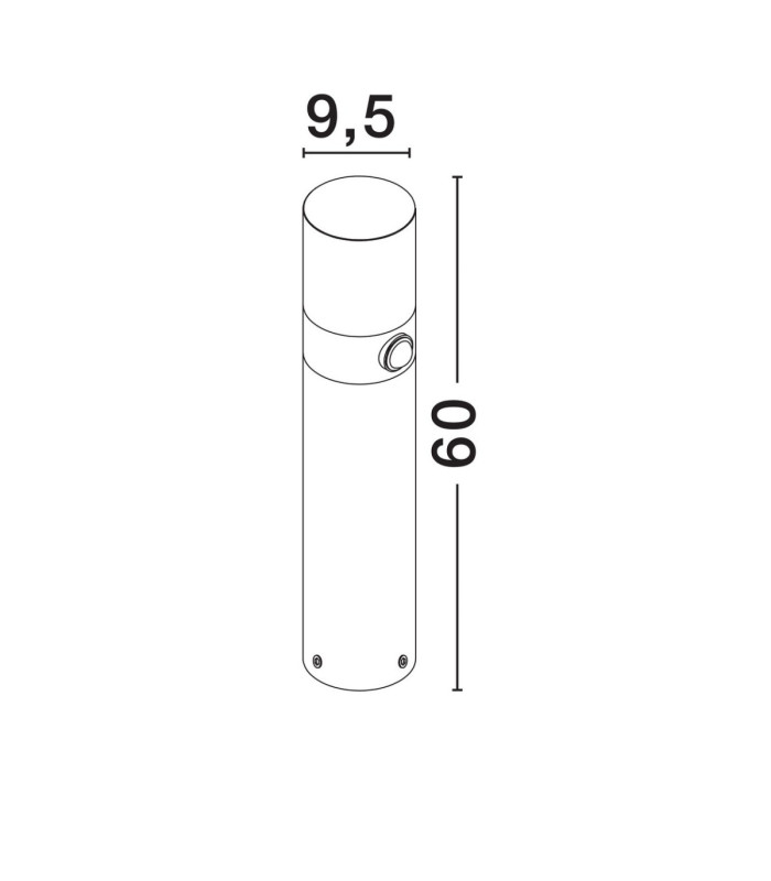 Paul Outdoor Spike Sandy Black LED 10W 685lm 3000K IP65 PIR Sensor-8