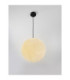 Moon 40cm Globe Pendant Ceiling Light White Black E27 1x12W IP65-6
