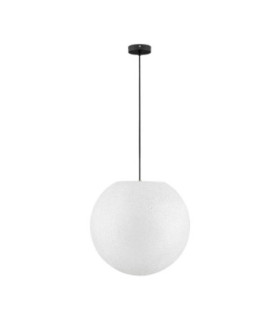 Moon 50cm Globe Pendant Ceiling Light White Black E27 1x12W IP65-1
