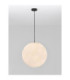 Moon 50cm Globe Pendant Ceiling Light White Black E27 1x12W IP65-4