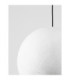 Moon 50cm Globe Pendant Ceiling Light White Black E27 1x12W IP65-5