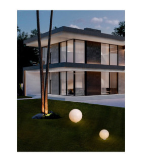 Moon 30cm Outdoor Spike White E14 1x5W IP65-2