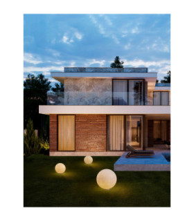 Moon 25cm Outdoor Spike White E14 1x5W IP65-2