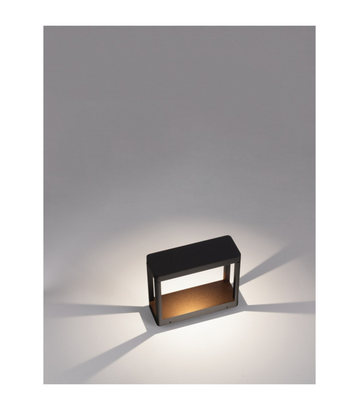 Cosmic Outdoor Pedestal Light Dark Anthracite LED 8W 407lm 3000K IP65-10