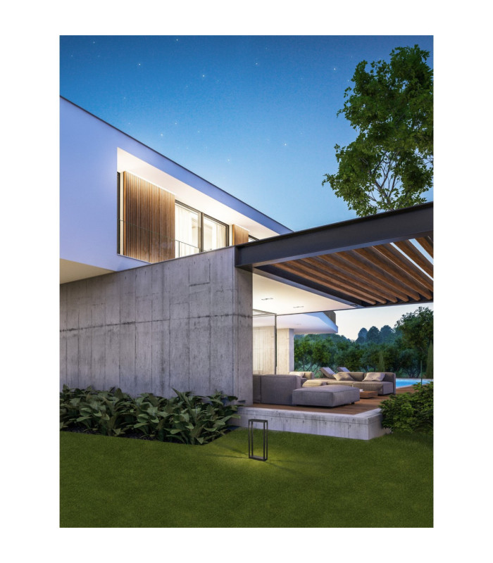 Cosmic 50cm Outdoor Bollard Dark Anthracite LED 8W 489lm 3000K IP65-2