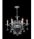 Ceiling Pendant Chandelier 6 Light Polished Chrome, Crystal - 2