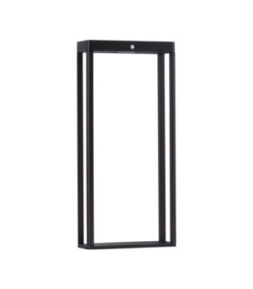 Berni 50cm Outdoor Bollard Dark Anthracite LED 2W 108lm 3000K IP65 Solar PIR Sensor-1