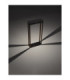 Berni 50cm Outdoor Bollard Dark Anthracite LED 2W 108lm 3000K IP65 Solar PIR Sensor-8