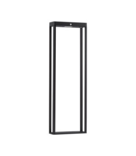 Berni 70cm Outdoor Bollard Dark Anthracite LED 2W 108lm 3000K IP65 Solar PIR Sensor-1