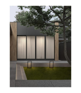 Akmi Outdoor Bollard Dark Anthracite LED 9W 344lm 3000K IP65-2