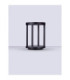 Optus Outdoor Pedestal Light Dark Anthracite LED 9W 459lm IP65 3000K-3