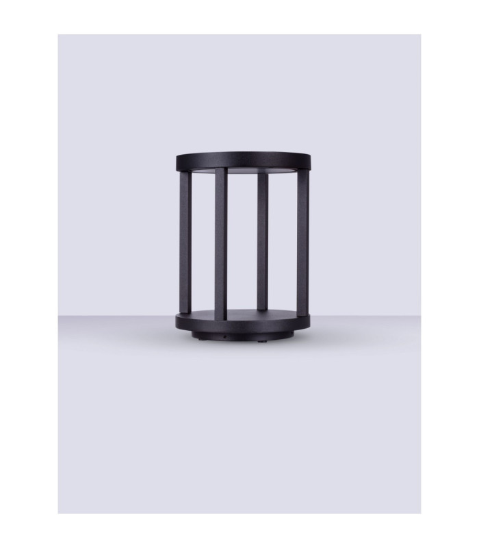 Optus Outdoor Pedestal Light Dark Anthracite LED 9W 459lm IP65 3000K-3