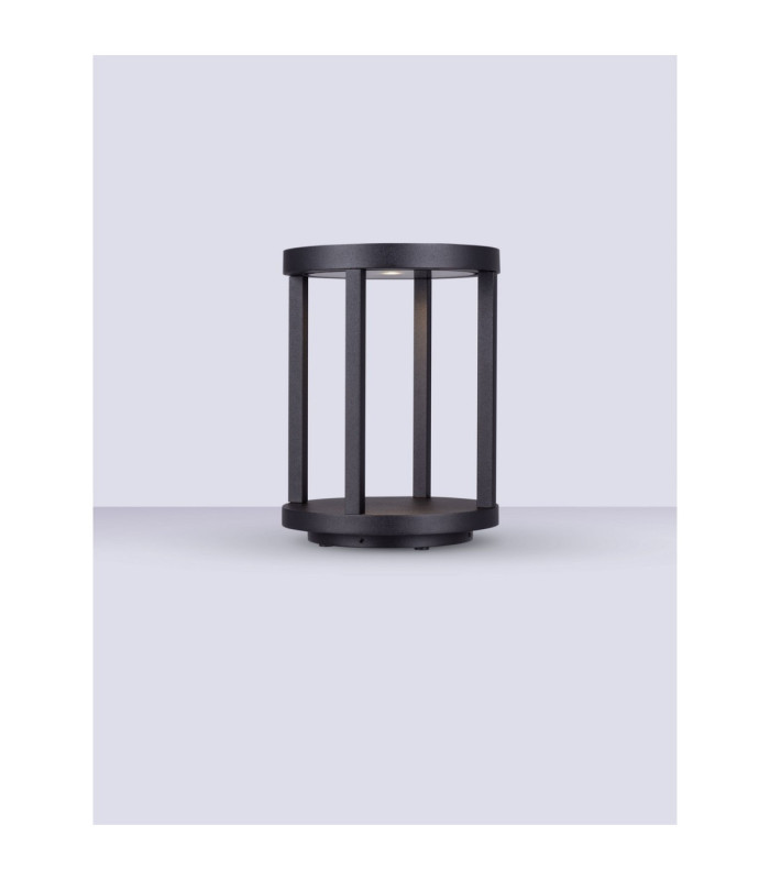 Optus Outdoor Pedestal Light Dark Anthracite LED 9W 459lm IP65 3000K-4
