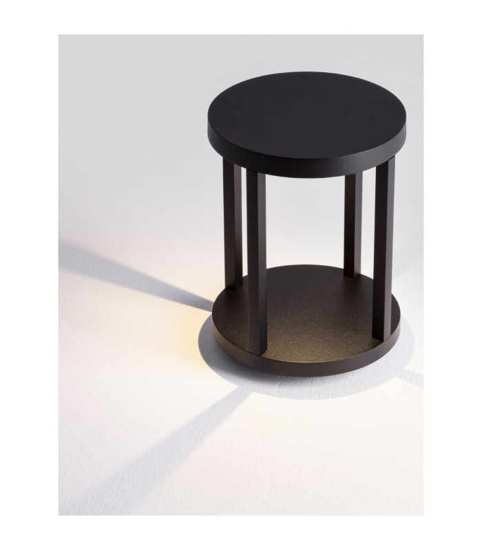 Optus Outdoor Pedestal Light Dark Anthracite LED 9W 459lm IP65 3000K-5
