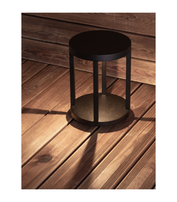 Optus Outdoor Pedestal Light Dark Anthracite LED 9W 459lm IP65 3000K-6
