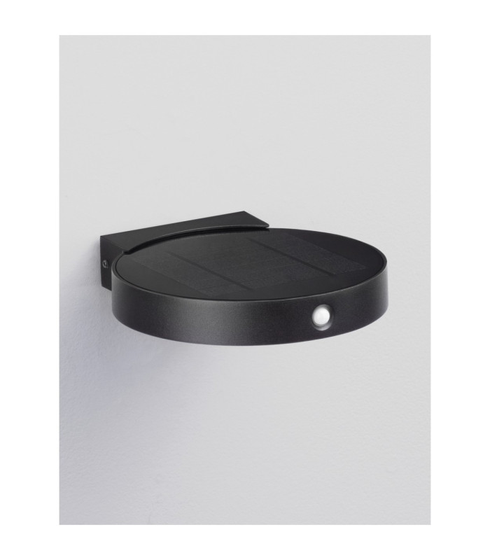 Aigo Outdoor Wall Down Lamp Dark Anthracite LED 2W 145lm 3000K IP65 Solar PIR Sensor-4