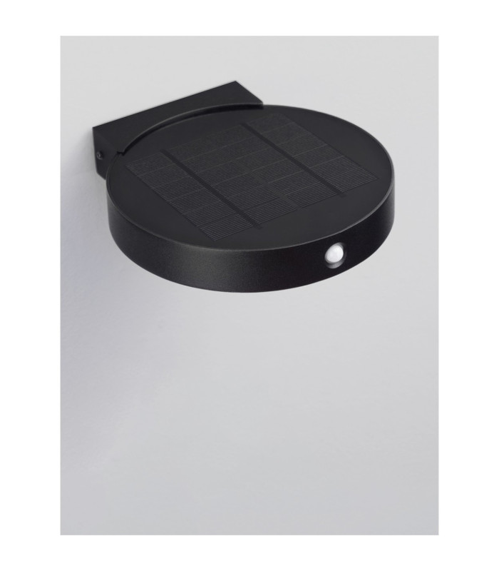 Aigo Outdoor Wall Down Lamp Dark Anthracite LED 2W 145lm 3000K IP65 Solar PIR Sensor-6
