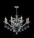 Ceiling Pendant Chandelier 8 Light Polished Chrome, Crystal - 2