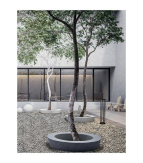 Nereus 75cm Outdoor Bollard Dark Anthracite LED 8W 428lm 3000K IP65-2