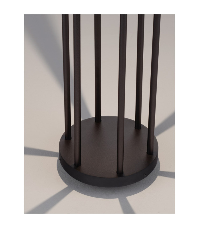 Nereus 75cm Outdoor Bollard Dark Anthracite LED 8W 428lm 3000K IP65-10