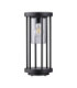 Elysium 35cm Top Mounted Outdoor Bollard Dark Anthracite E27 1x12W IP65-1