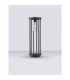 Elysium 50cm Top Mounted Outdoor Bollard Dark Anthracite E27 1x12W IP65-3