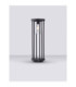 Elysium 50cm Top Mounted Outdoor Bollard Dark Anthracite E27 1x12W IP65-4