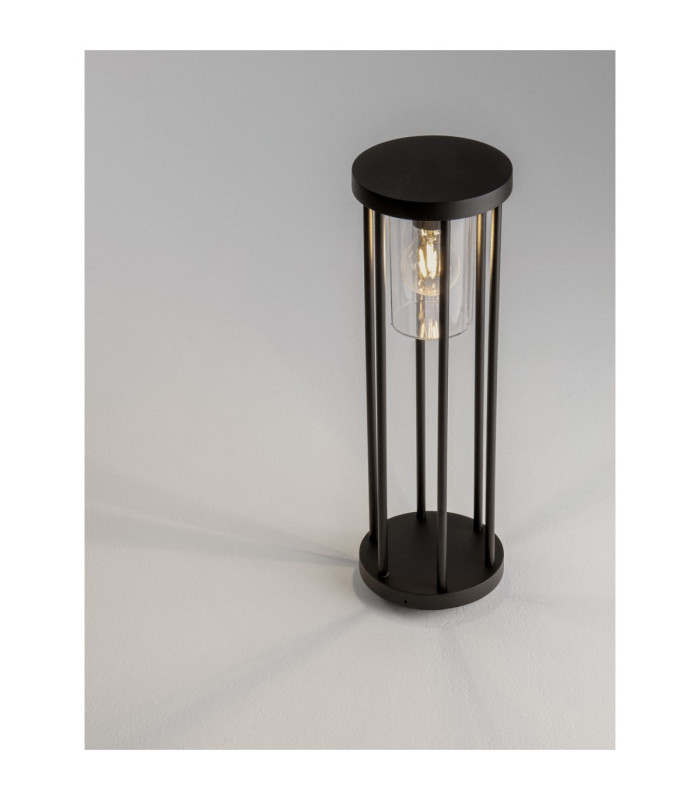 Elysium 50cm Top Mounted Outdoor Bollard Dark Anthracite E27 1x12W IP65-5