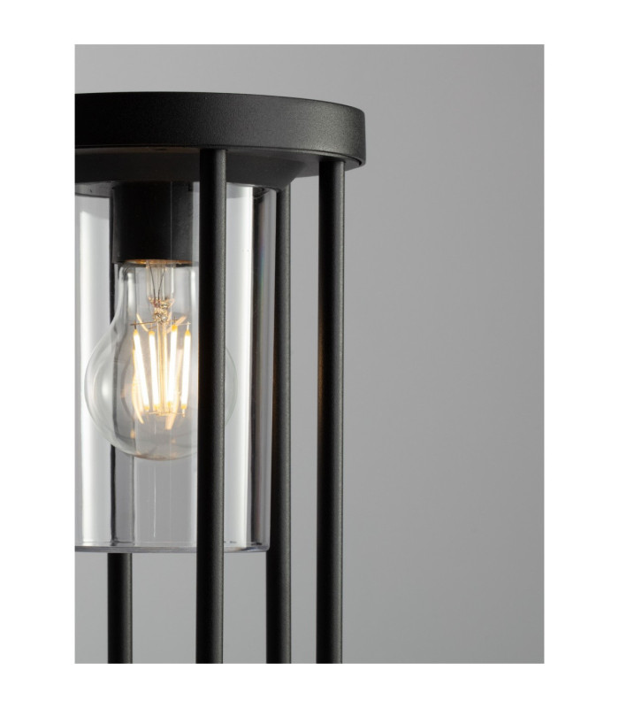 Elysium 50cm Top Mounted Outdoor Bollard Dark Anthracite E27 1x12W IP65-6