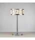 Table Lamp 3 Light Polished Chrome, Crystal - 2