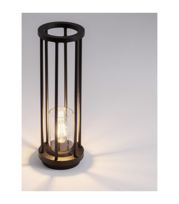 Elysium 50cm Outdoor Bollard Dark Anthracite E27 1x12W IP65-6
