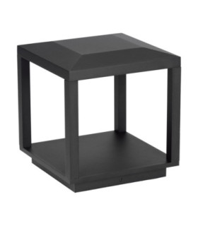 Prive 25cm Outdoor Pedestal Light Sandy Black LED 15W 155lm IP65 3000K-1