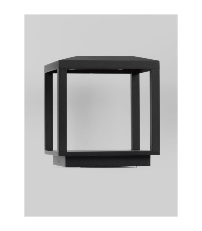 Prive 25cm Outdoor Pedestal Light Sandy Black LED 15W 155lm IP65 3000K-3