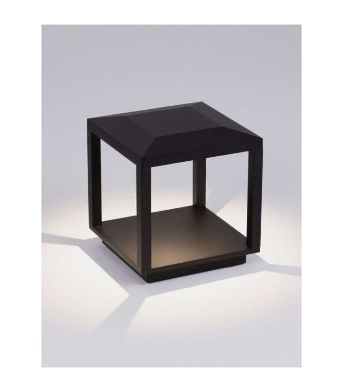 Prive 25cm Outdoor Pedestal Light Sandy Black LED 15W 155lm IP65 3000K-4