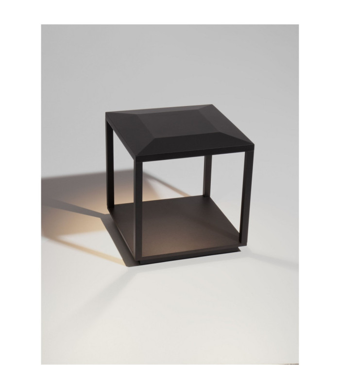 Prive 35cm Outdoor Pedestal Light Sandy Black LED 15W 155lm IP65 3000K-3