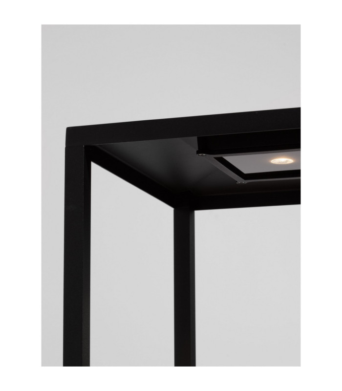 Prive 35cm Outdoor Pedestal Light Sandy Black LED 15W 155lm IP65 3000K-4