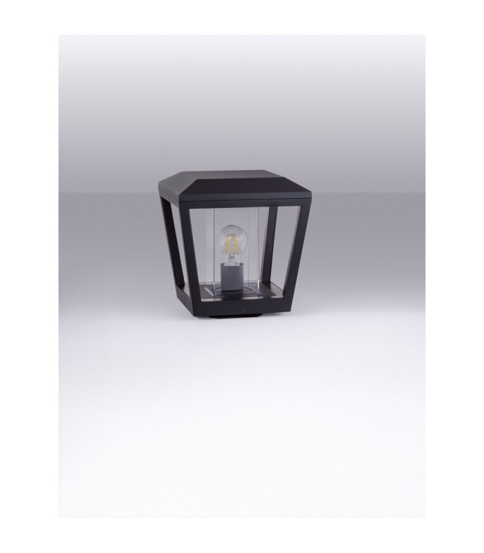 Opu Outdoor Pedestal Light Dark Anthracite E27 1x12W IP54-3