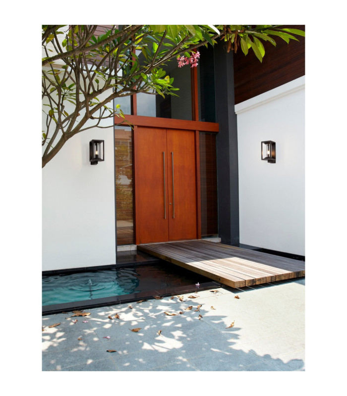 Pacific Outdoor Wall Lantern Dark Anthracite E27 1x12W IP65-3
