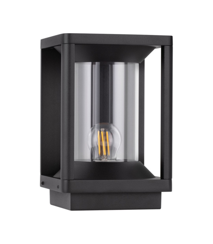 Pacific Outdoor Pedestal Light Dark Anthracite E27 1x12W IP65-1