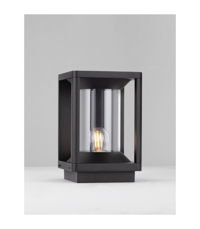 Pacific Outdoor Pedestal Light Dark Anthracite E27 1x12W IP65-3