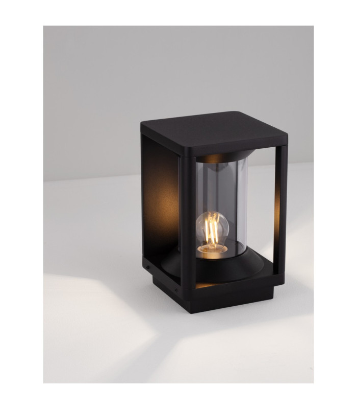 Pacific Outdoor Pedestal Light Dark Anthracite E27 1x12W IP65-5