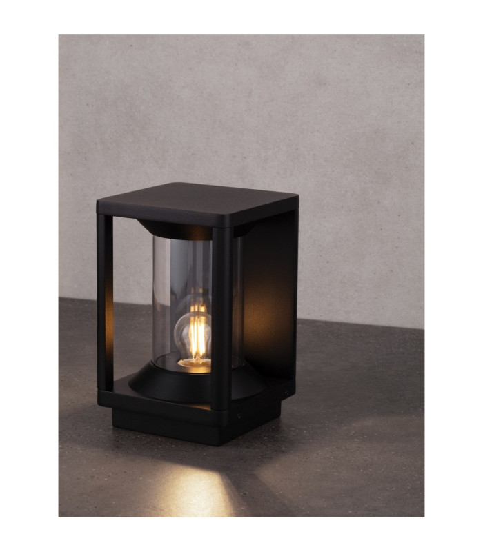 Pacific Outdoor Pedestal Light Dark Anthracite E27 1x12W IP65-8
