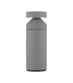 Navy 54.5cm Outdoor Bollard Grey LED 20W 1018lm IP65 3000K-1