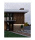 Navy 54.5cm Outdoor Bollard Grey LED 20W 1018lm IP65 3000K-2